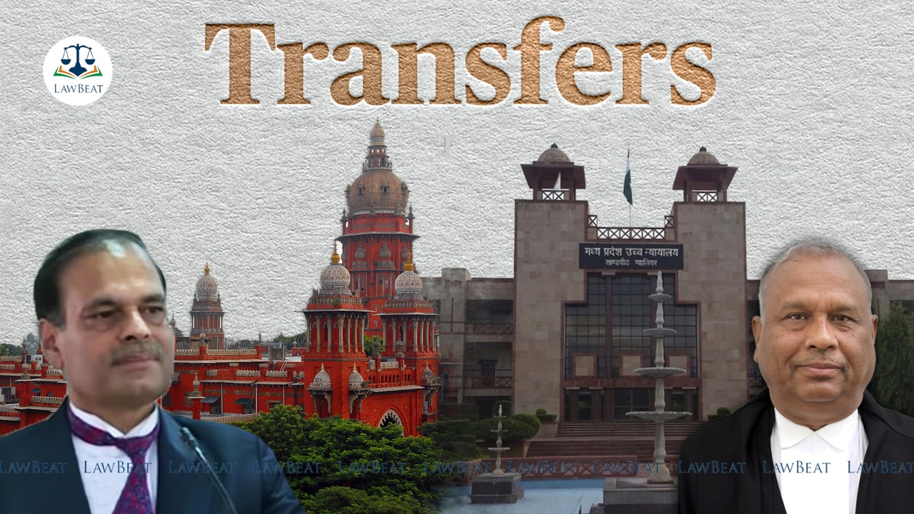 Centre notifies transfer of two more judges